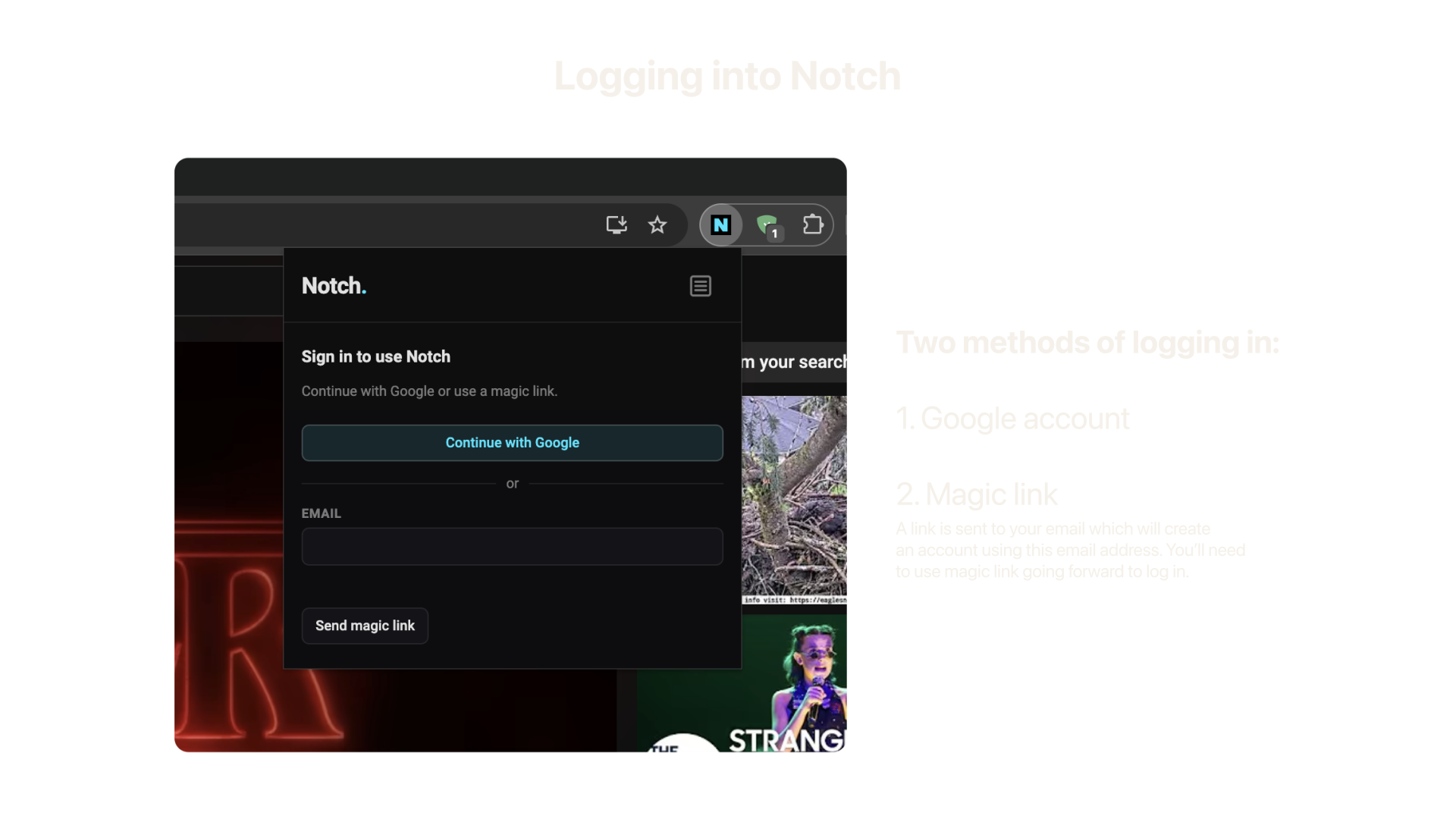 Step 1 — Logging in