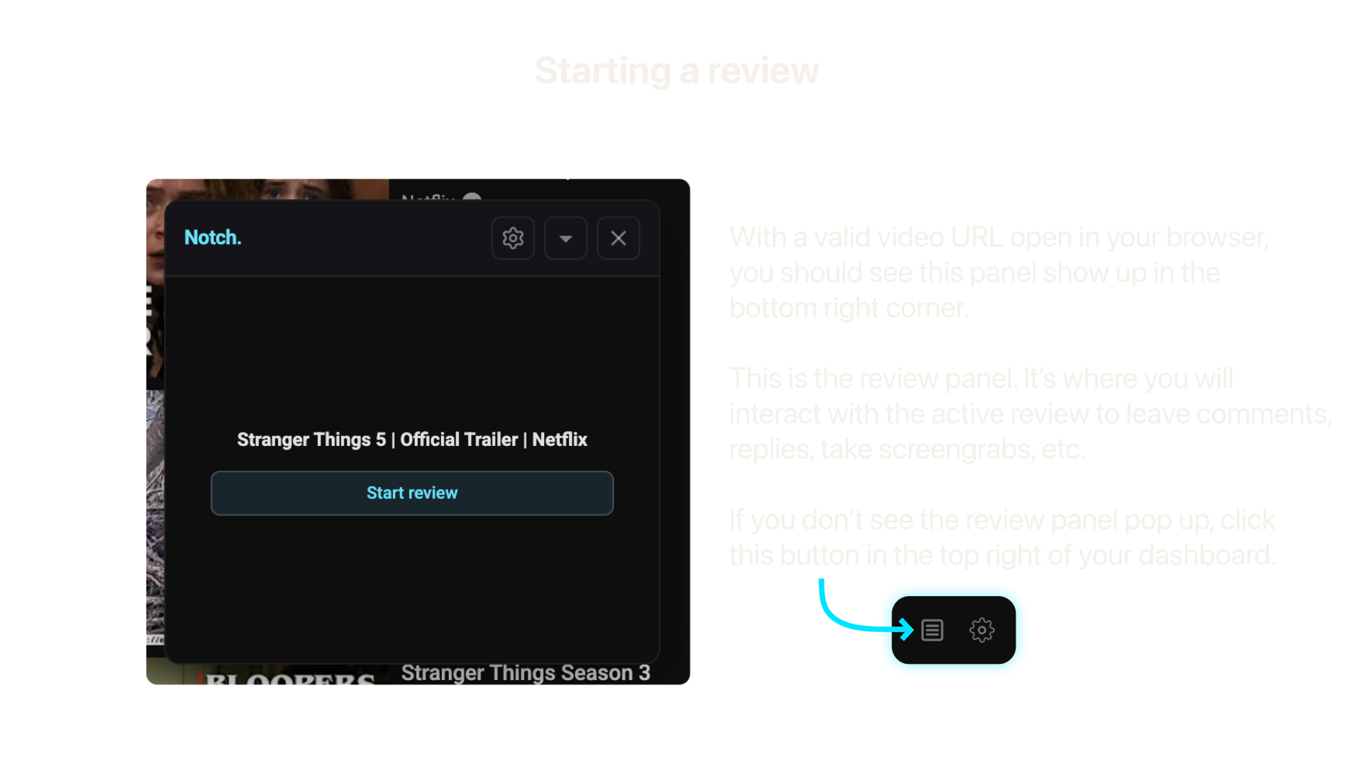 Step 3 — Start a review